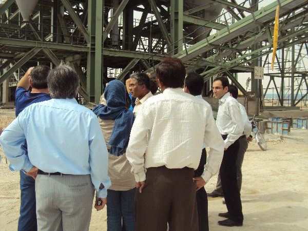 CVS Member of Board visit PERED plant